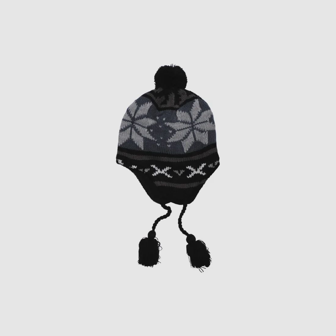 Mütze "Peru Lima", mit Fleece, blau/schwarz