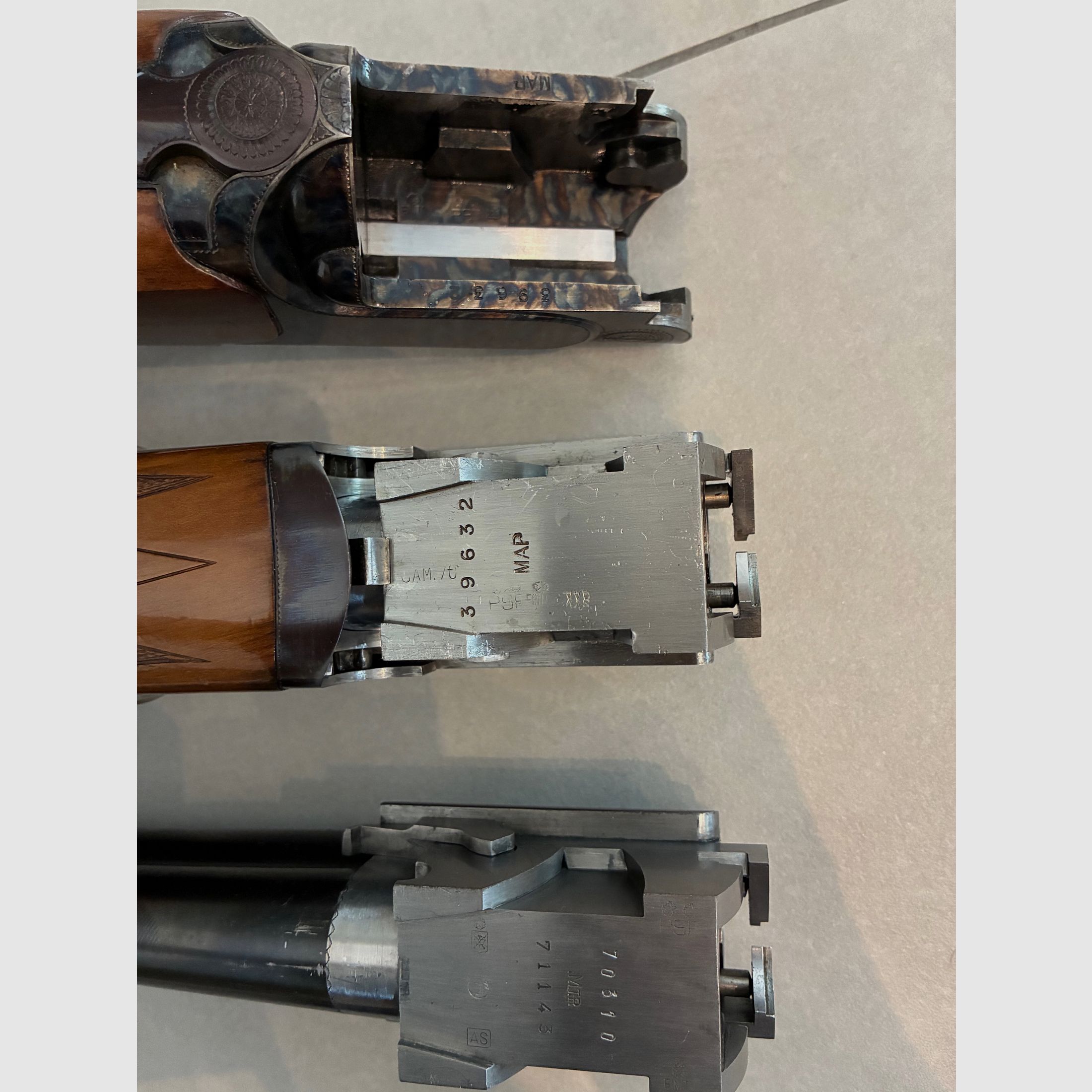 Perazzi MX8 over-and-under shotgun 12/70 system color-hardened skeet and hunting barrel