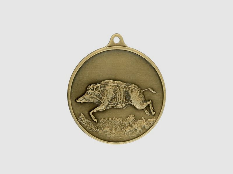 Steinhauer&Lück Jagdmedaille Keiler 40 mm bronze