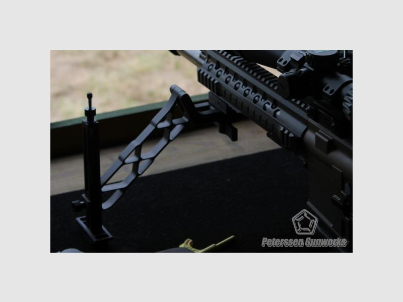 Petersen Gun Works Zweibein FTR Bipod V2 schwarz