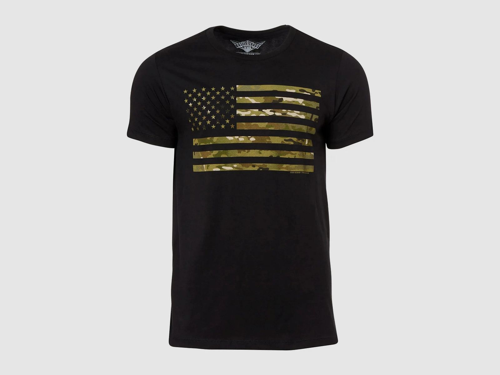 7.62 Design 7.62 Design T-Shirt Camo Flag Multicam schwarz