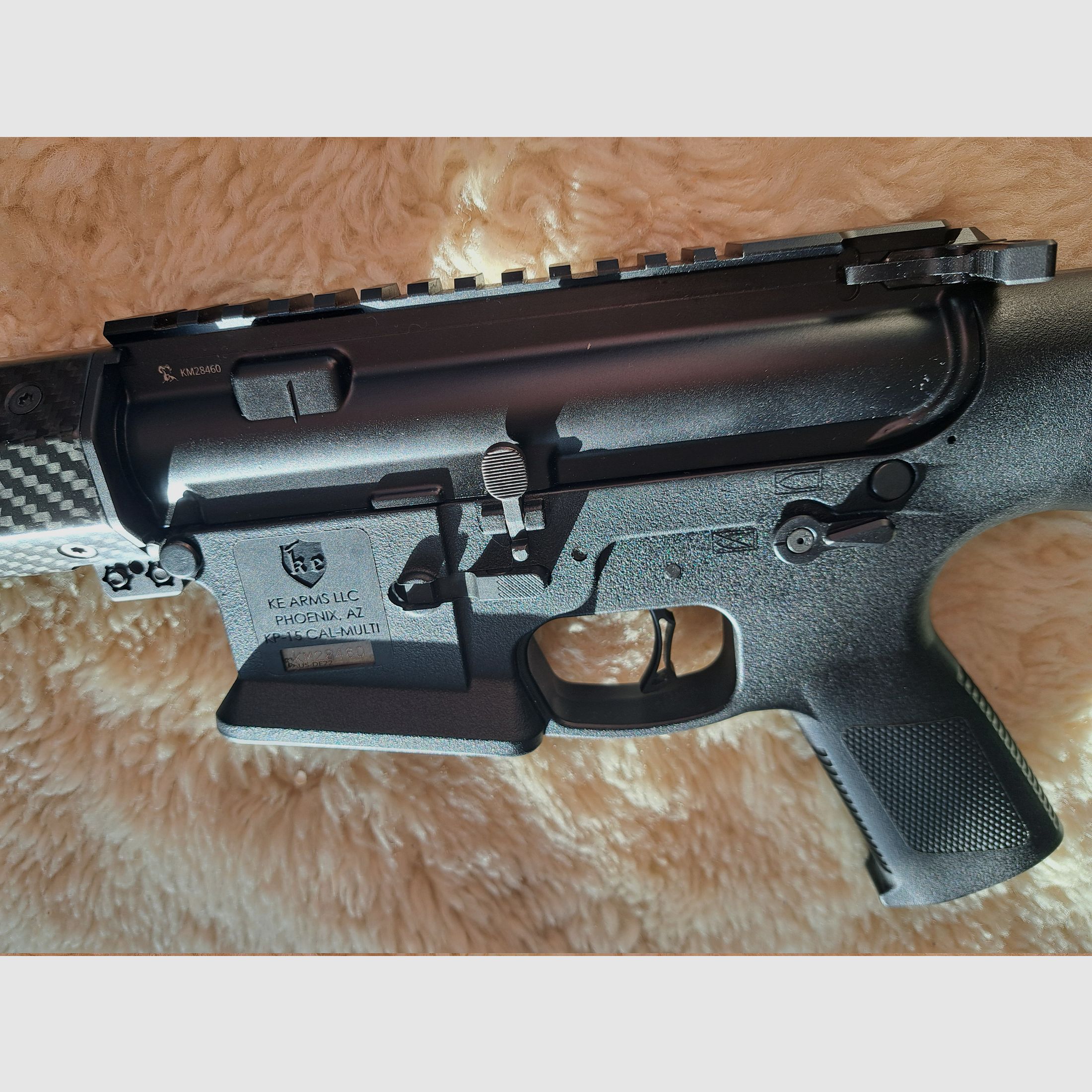 KE ARMS LLC AR-15 KP-15 ¿Qué haría Stoner? 2020 Negro WWSD 2020 bien cuidado .223 Rem, imagen 3 de 12