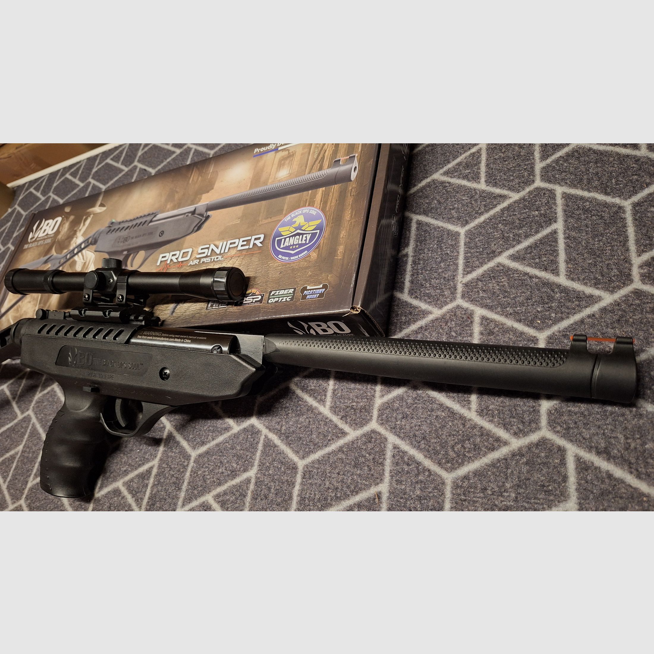 Black Ops Langley ProSniper - 5.5mm - Pistolenkarabiner 