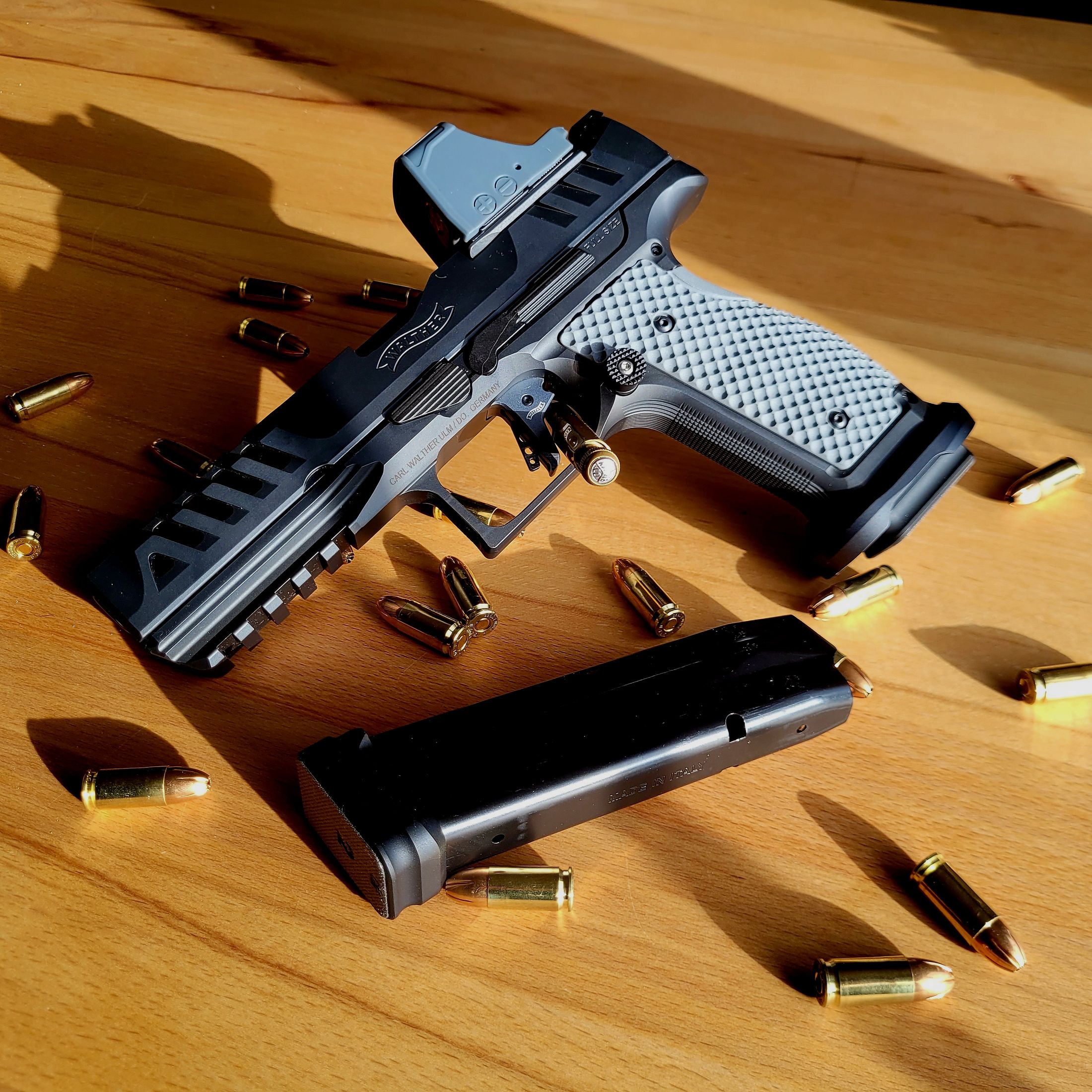 Walther PDP SF Match 5“ z Holosun 507COMP-GR i wieloma akcesoriami
