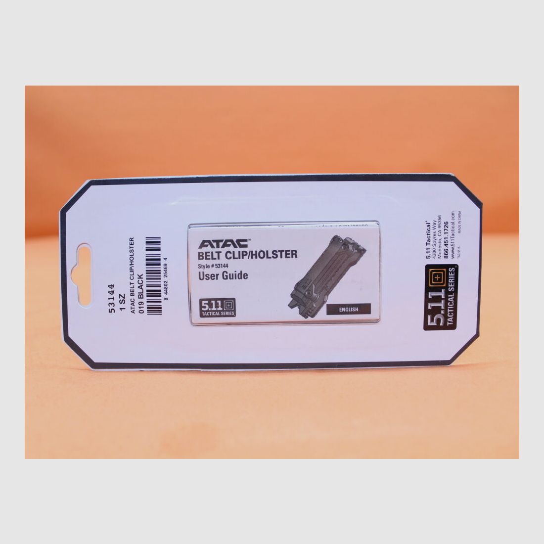 5.11 5.11 ATAC Clip de ceinture (#53144) pour lampe de poche L1