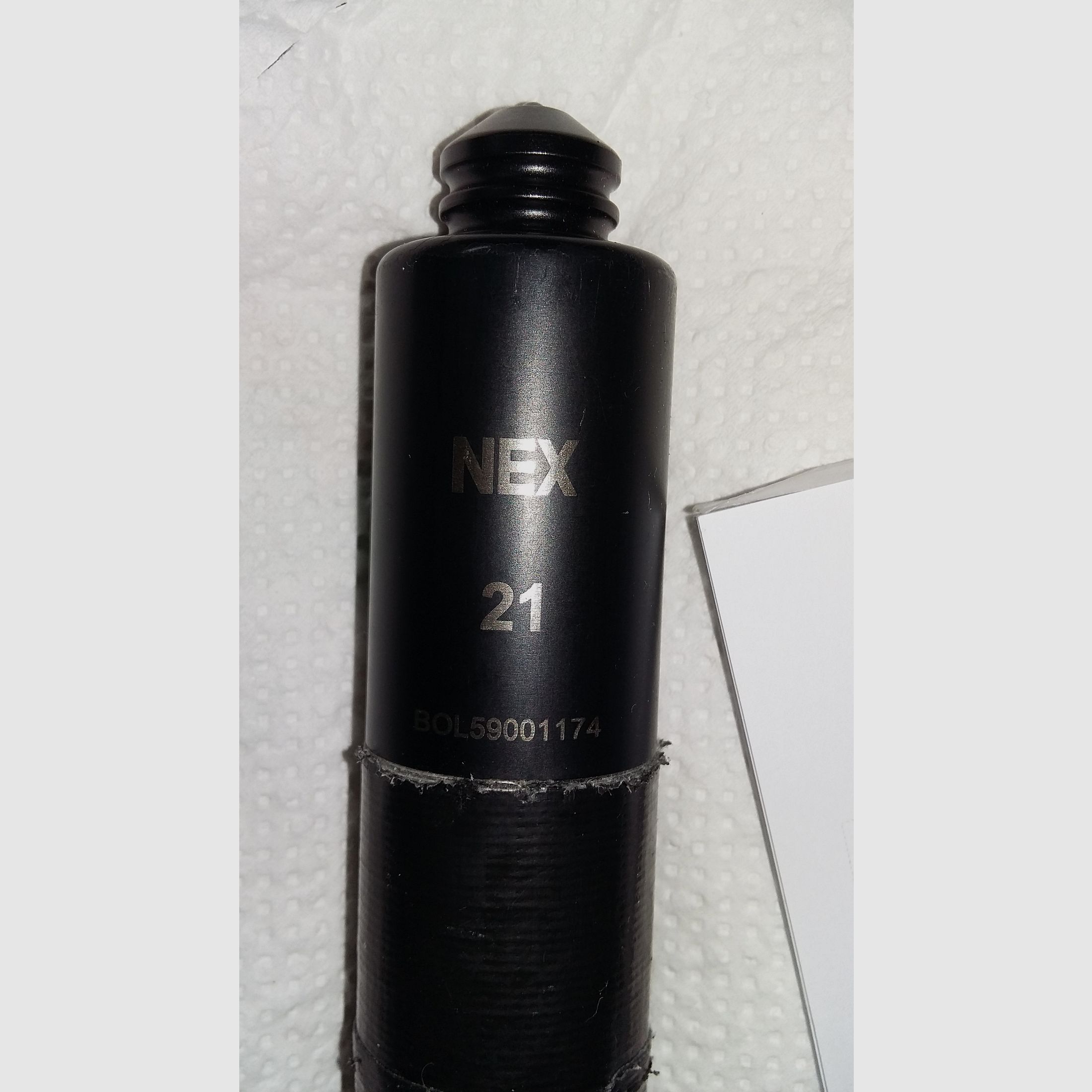 NEX N21C Ausziehbarer Einsatzstock Quick mit NEXLOCK, STAHL, - 532g, 21" - 503 mm
