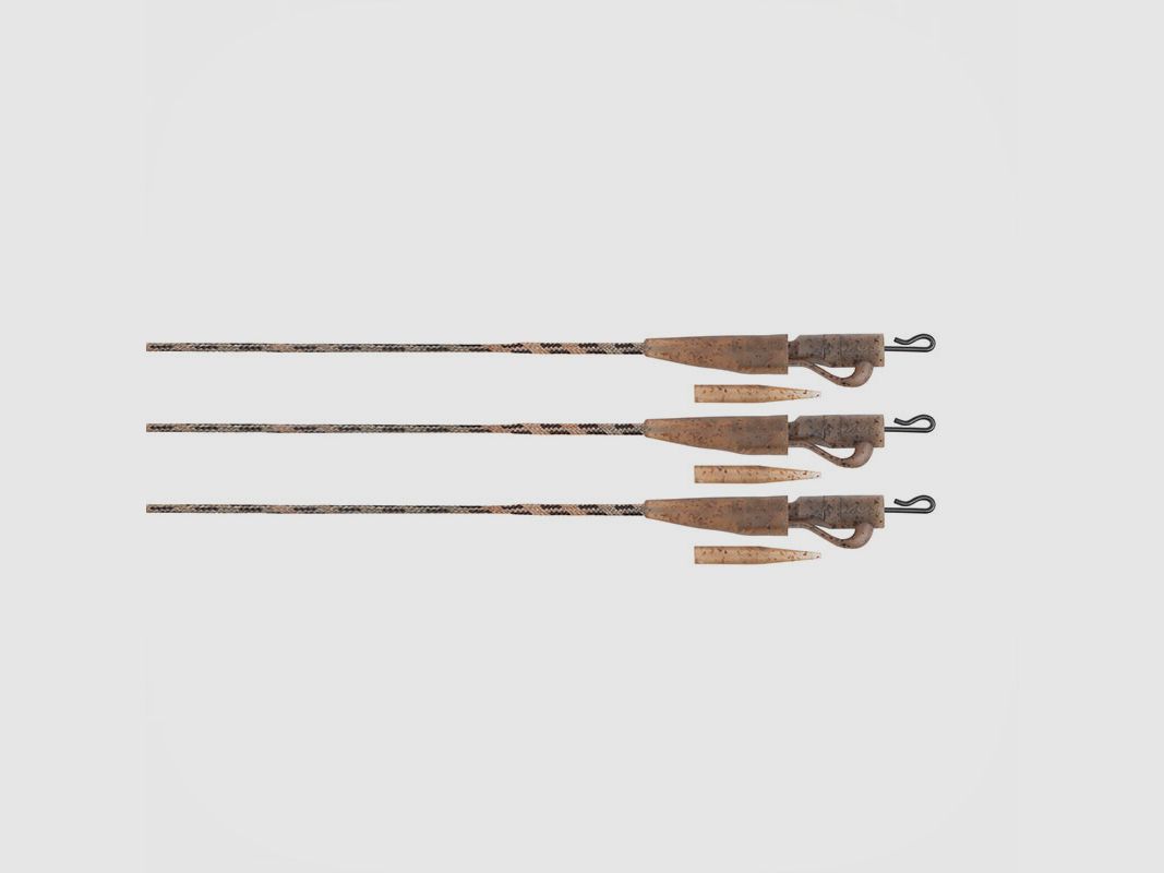 FOX – EDGES CAMO | SUBMERGE LEAD CLIP LEADERS 40LB (3PK)
