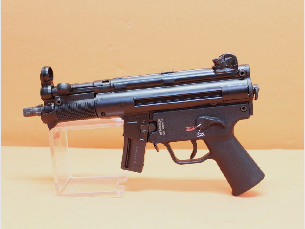 Heckler & Koch Pistola 9mm Luger Heckler & Koch/H&K SP5K-PDW Sistema H&K HK94/MP5K, canna da 150mm con filettatura/3-lug, immagine 1 di 8