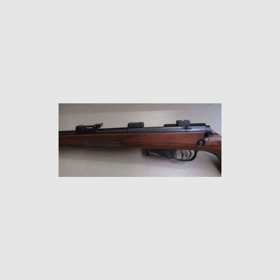 Repetierbüchse Walther KKJ .22WMR WinMag mit EAW Schwenkmontageteilen KKJ