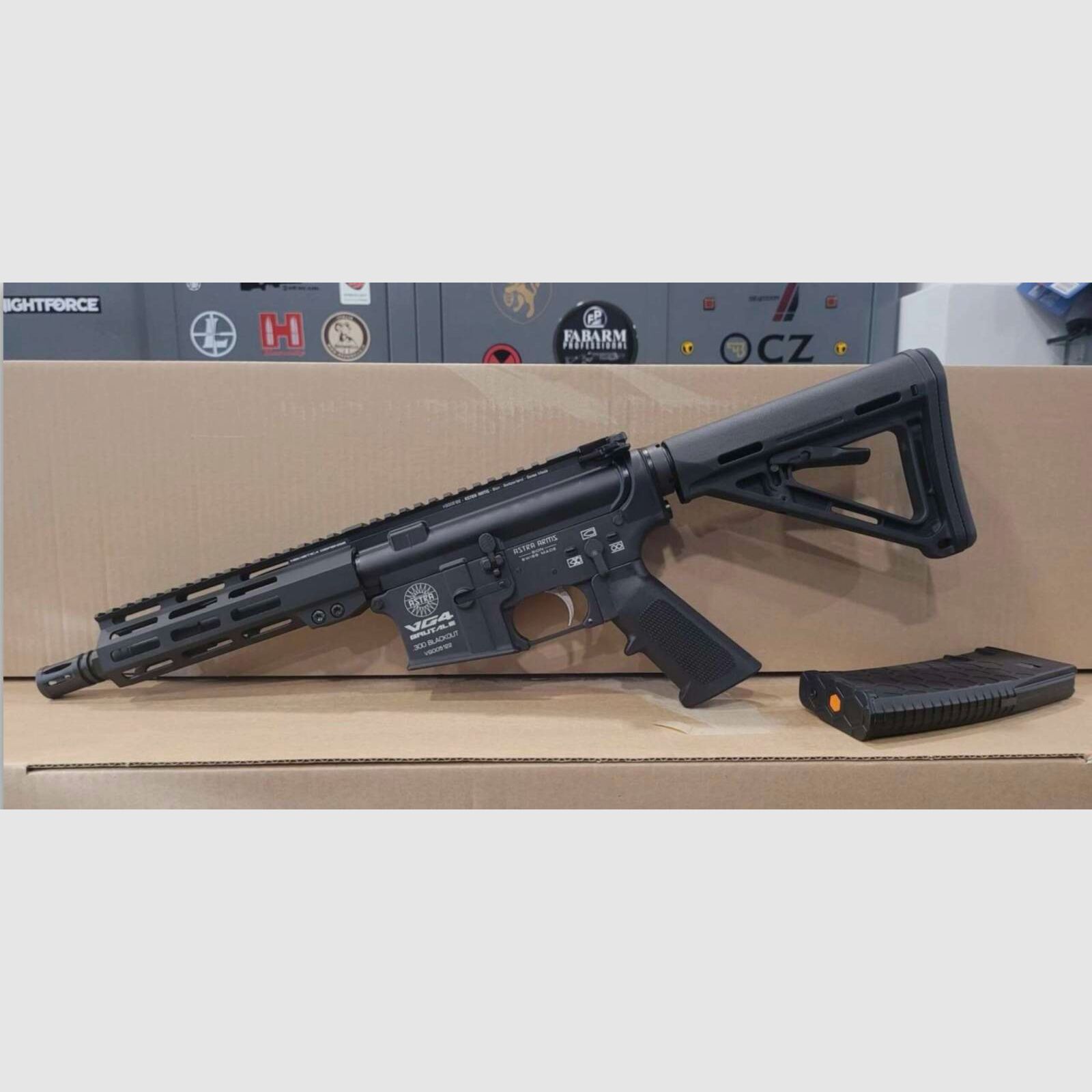 ASTRA ARMS VG4 BRUTALE Kal. 300 BLACKOUT mit 7,5″ Lauf.
