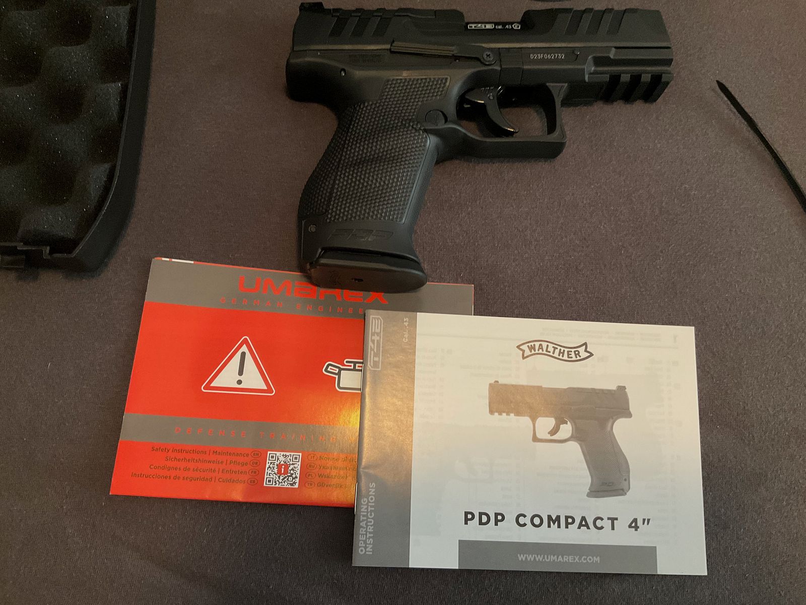 Walther PDP Compact  .43  RAM   Pistole  OVP
