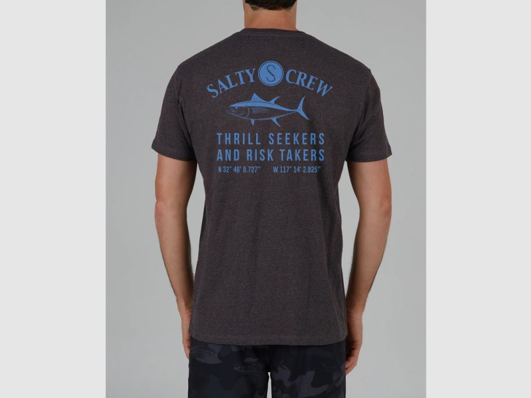 T-Shirt Salty Crew Blue Markets Premium