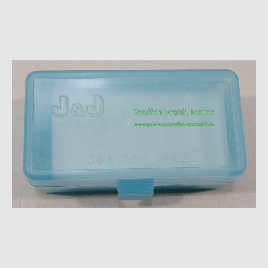 Amerikanisch unbekannt Patronenbox blauklar
