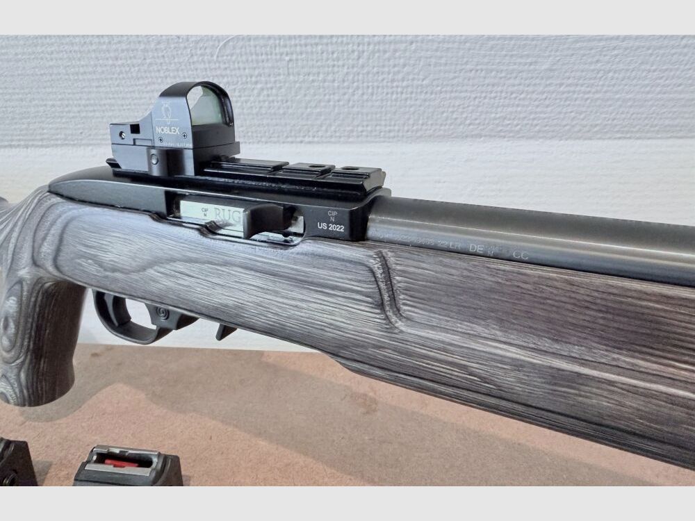 Ruger 10/22 Target Lite – Noblex Red Dot – 5 Chargeurs