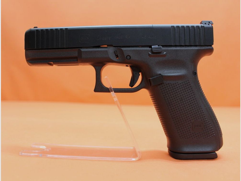 Glock Ha.Pistole .45Auto Glock 21 Gen5 (MOS) FS Lauf 117mm Modular Optic System für Red Dot Sight, Bild 1 von 5