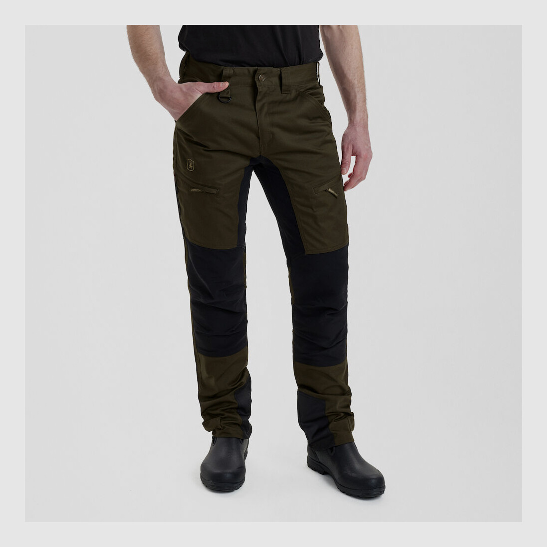 Rogaland Stretchhose mit kontrast - Adventure Green – Kleidergröße Herren: 29