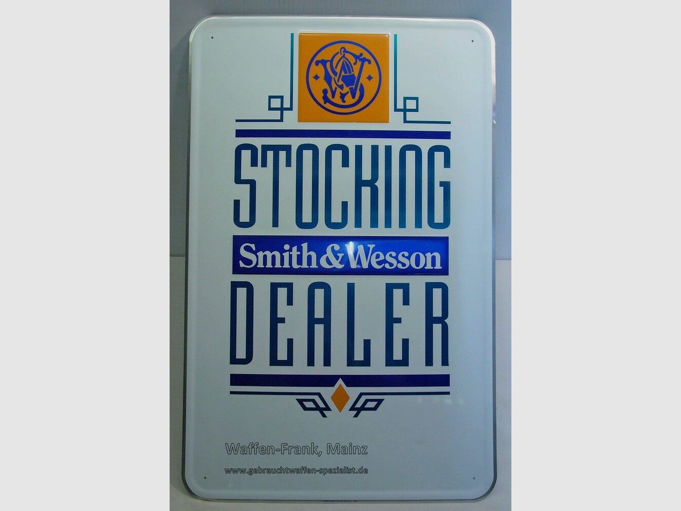 Smith u. Wesson - USA S&W Werbeschild