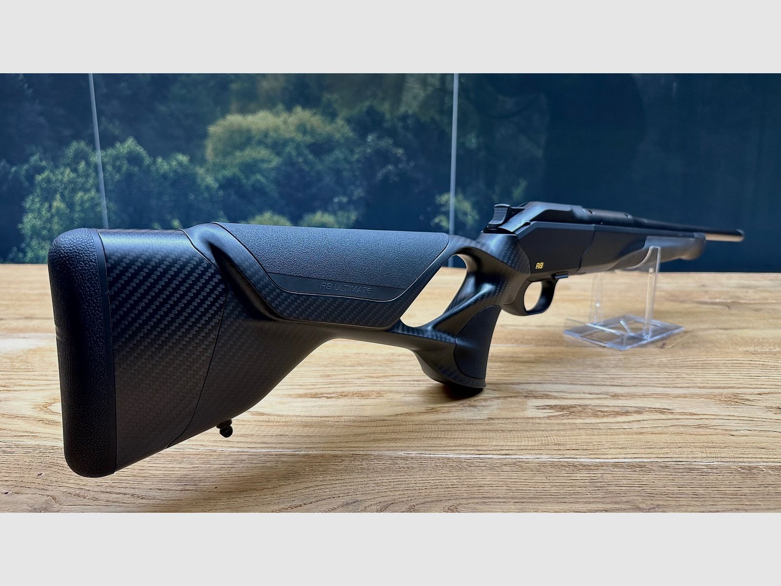 Blaser R8 Ultimate Carbon / Linksausführung / gekürzter Lauf / M15x1 / Standardkaliber nach Wahl