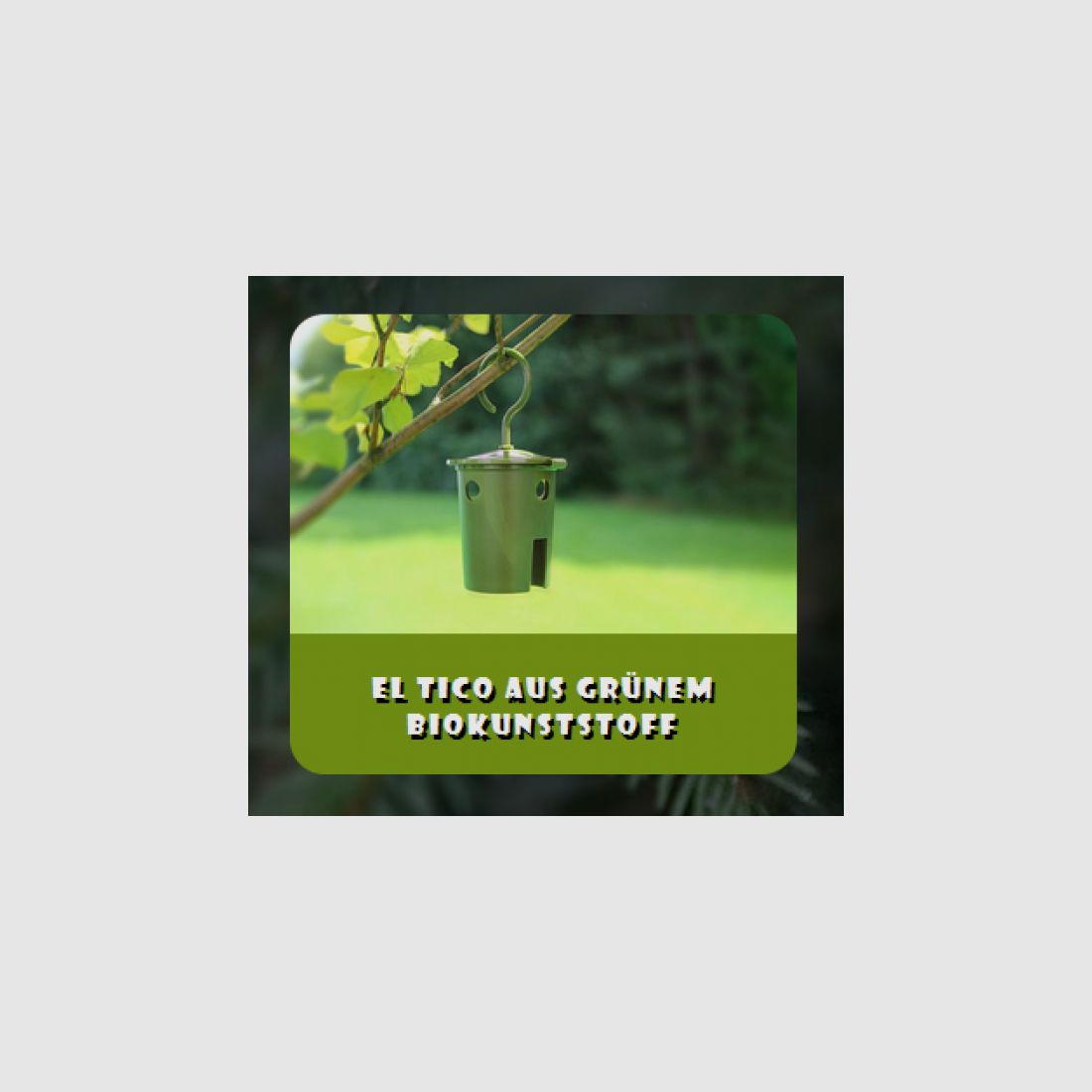 El Tico Bio Verdunster bruin - Marter, Mol, Schalenwild, Wildzwijn, Wasbeer, Wespen, ...