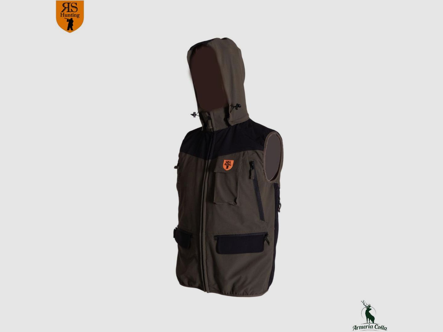 Rs Hunting Gilet col. Green art. LV602, image 3 of 3