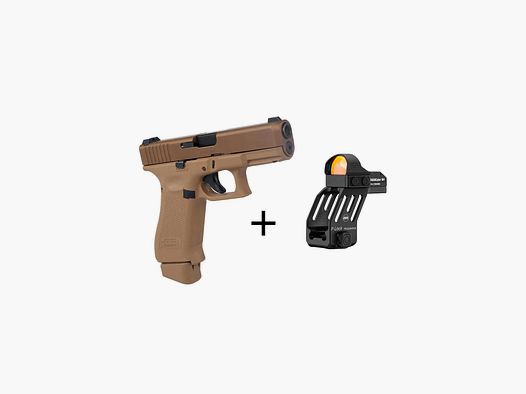 Pack Glock 19x + roodpuntvizier en MAK-bevestiging