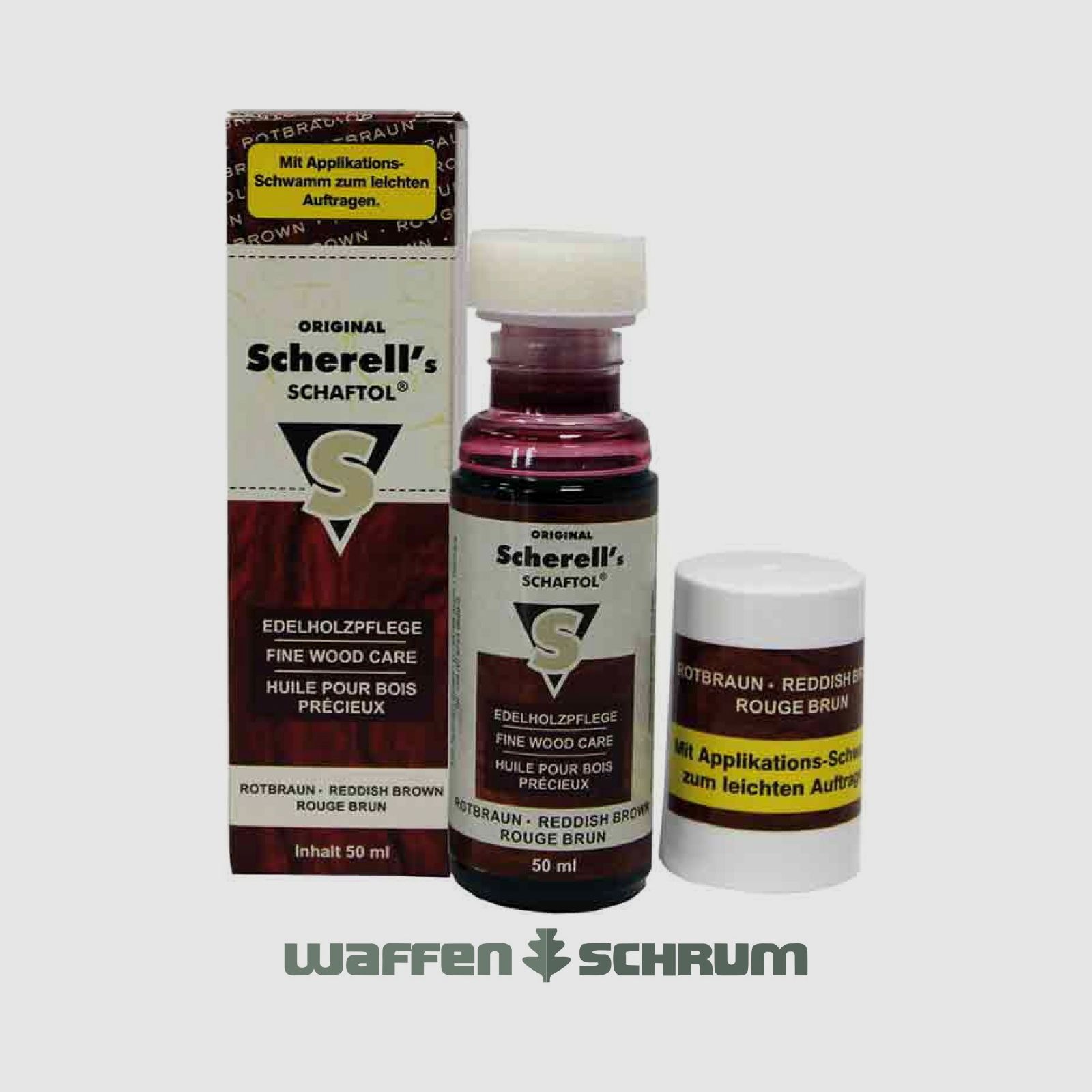 Scherell SCHAFTOL 50ml Rötlichbraun