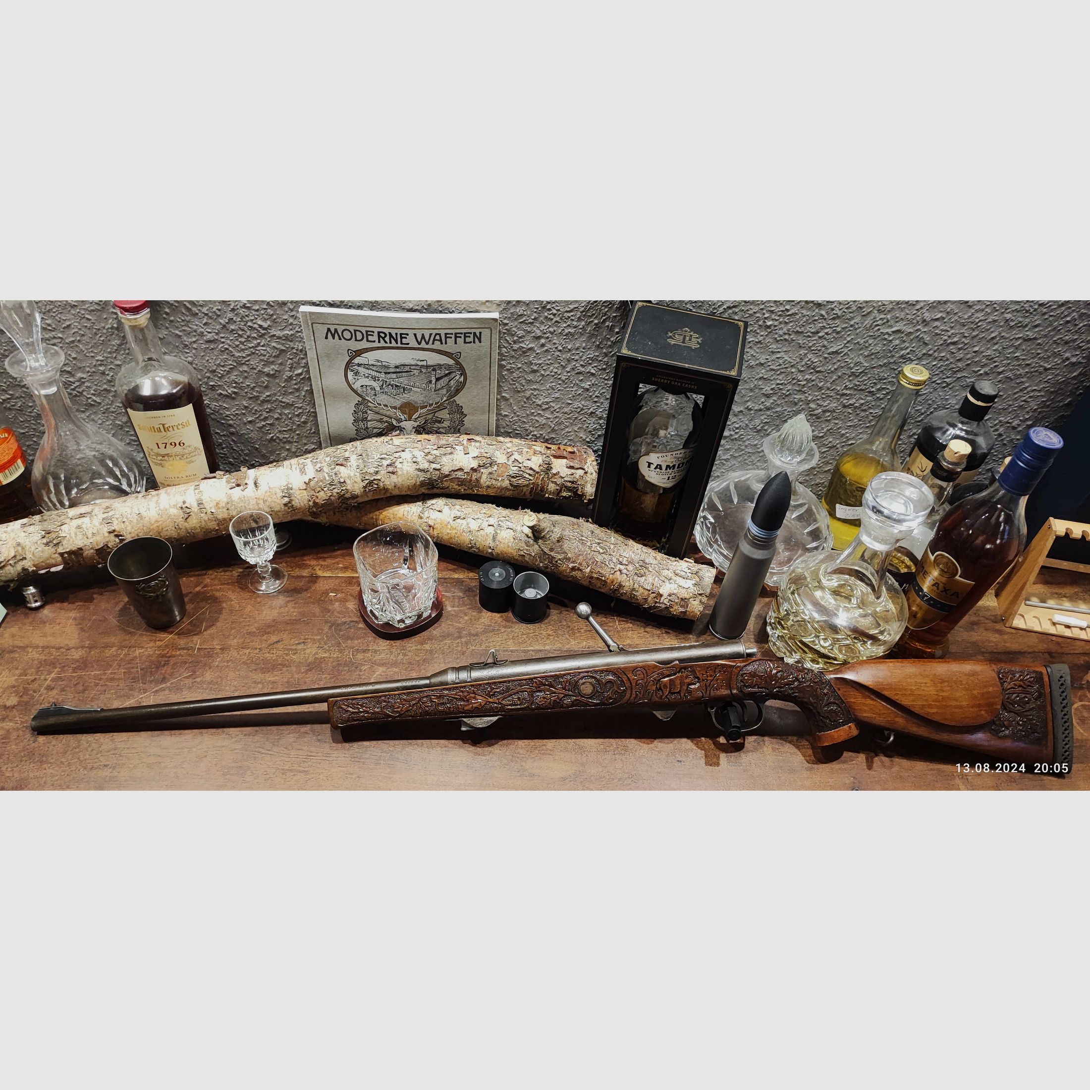 Anschütz Mod. 275 im Jagd-Schaft Sammlerstück 