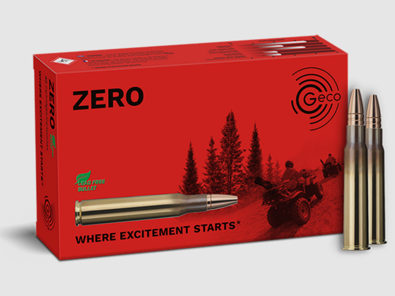 Geco 2318948 Zero 8x57 IRS 9,0g 139grs. Bezwonny 20 szt.