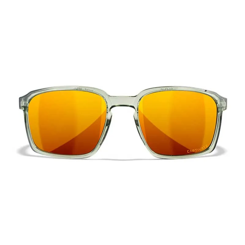 Wiley X ALFA Captivate Bronze Mirror Gloss Crystal Light Olive F Glasses - AC6ALF04, image 5 of 8