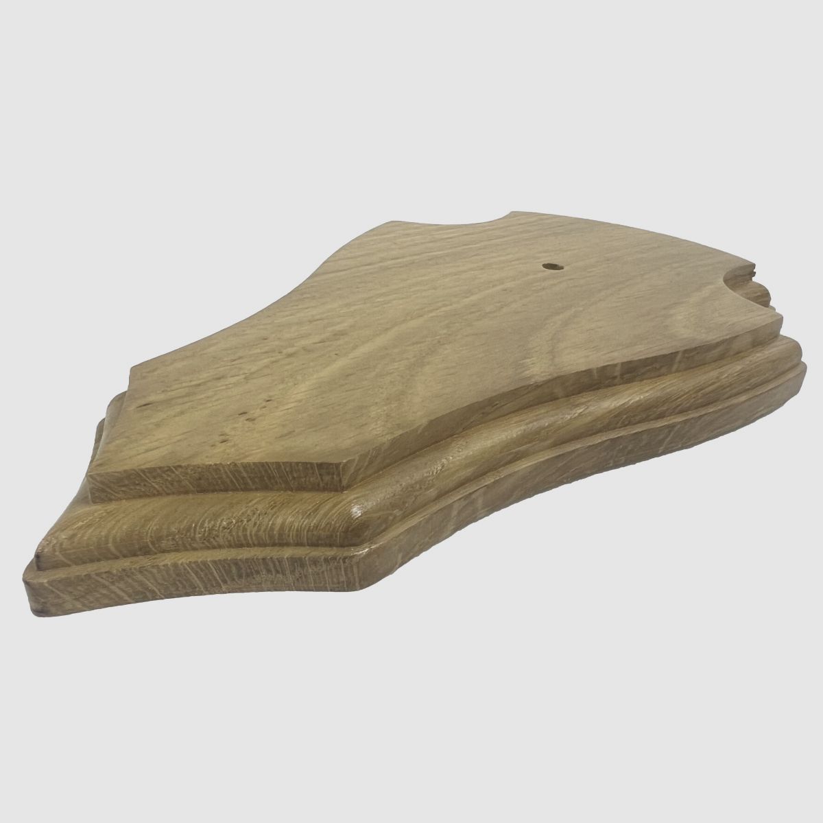 Horned board deer 18x11 cm light pointed or pine compartment