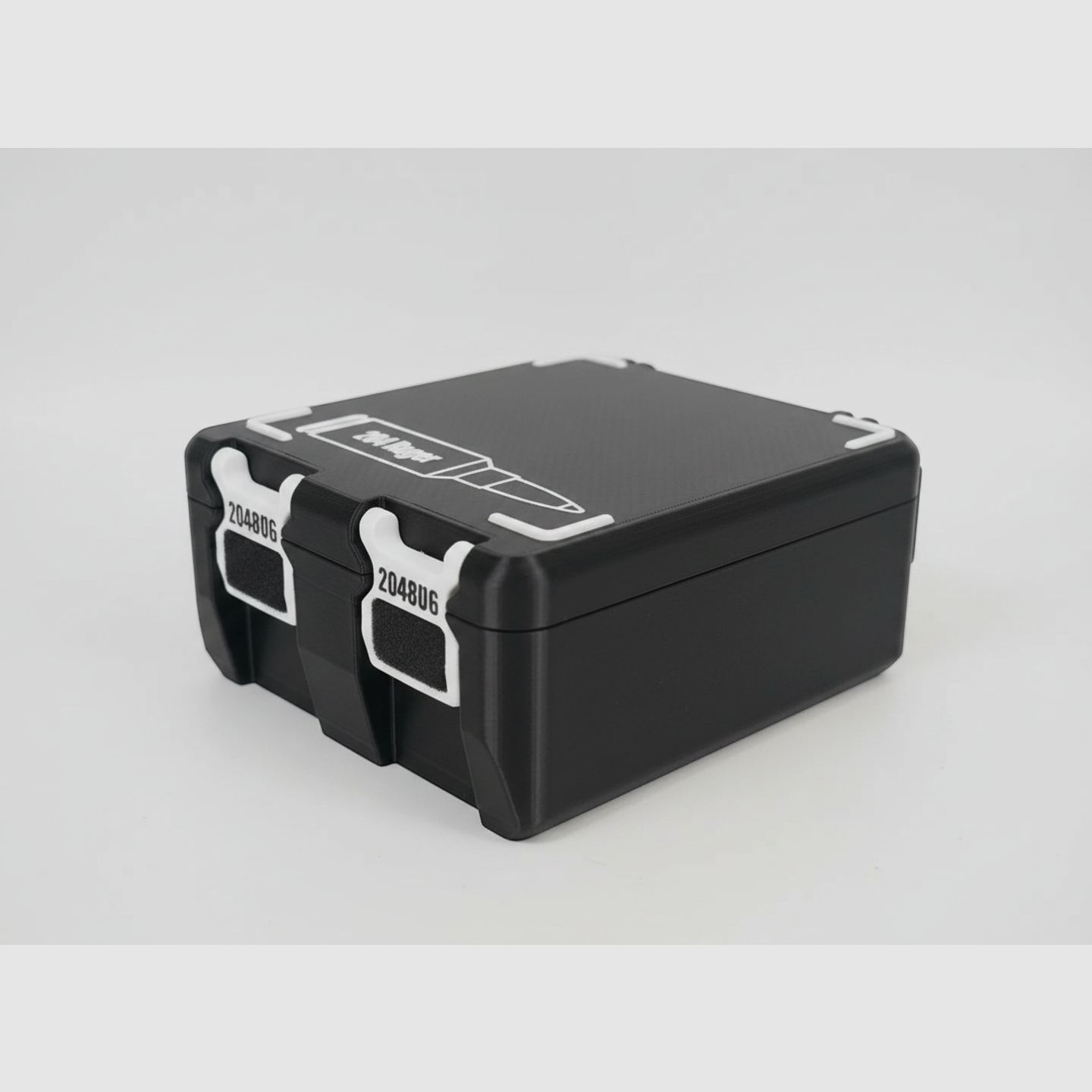 Filamelt Munitionsbox / 204 Ruger / 'Klapp- / Rastdeckel' / Patronenbox, Ammo Box