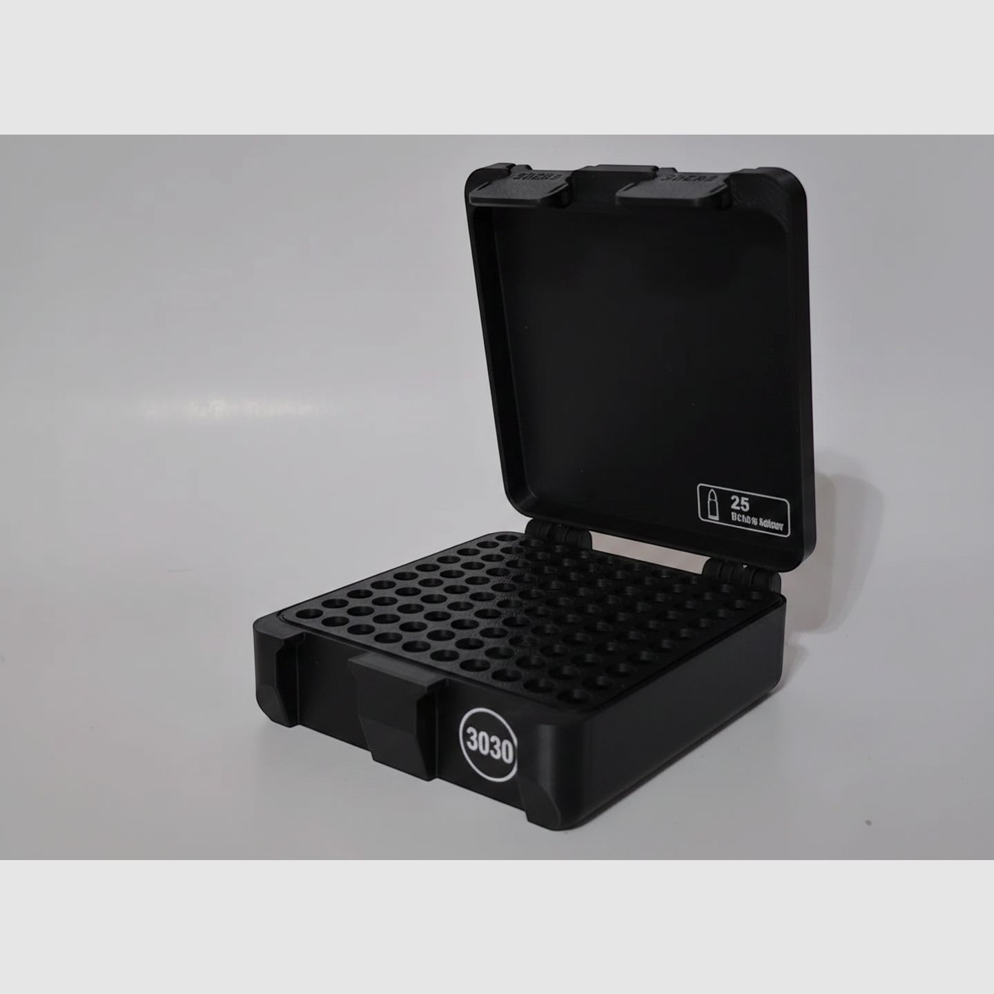 Filamelt Munitionsbox / 30 Carbine / 'Klapp- / Rastdeckel' / Patronenbox, Ammo Box