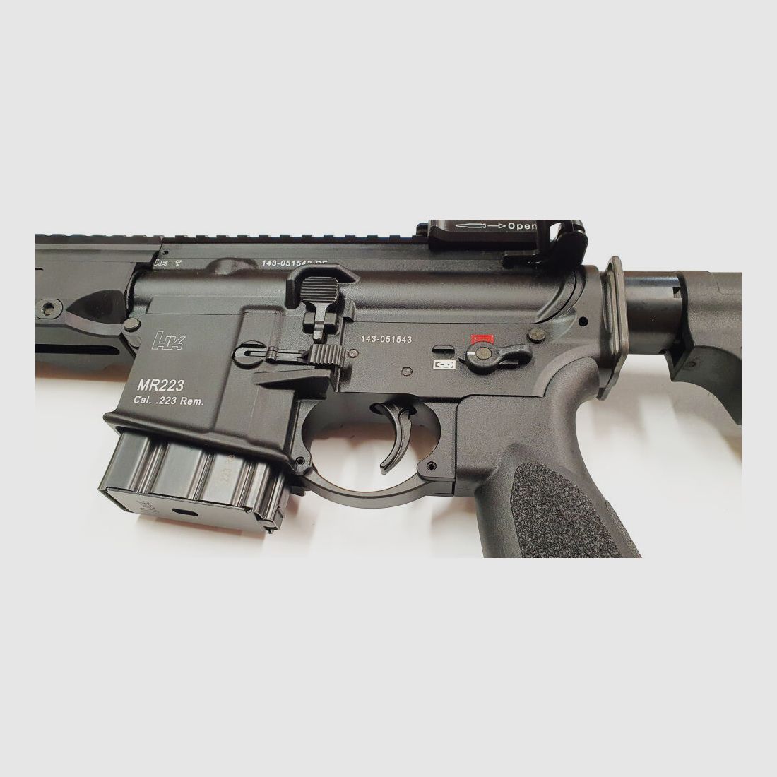Heckler&Koch MR223 A3 Slimline 11" SPORT Sonder-Edition, Schwarz .223Rem Black BKA-Bescheid