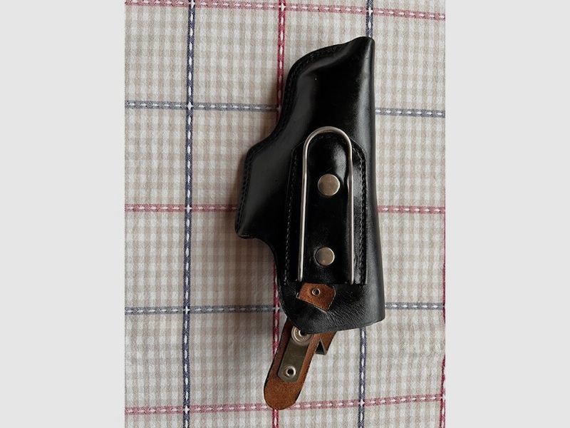 Pistolen Lederholster mit Clip