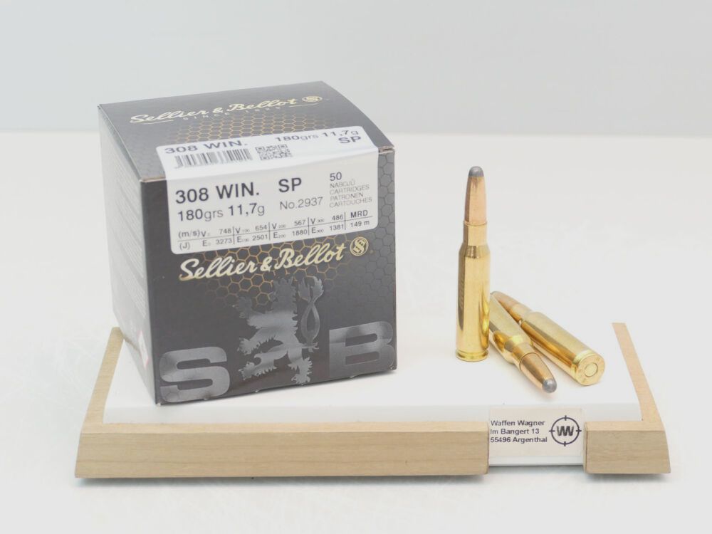 Sellier&Bellot SP 11,7g 180grs A50