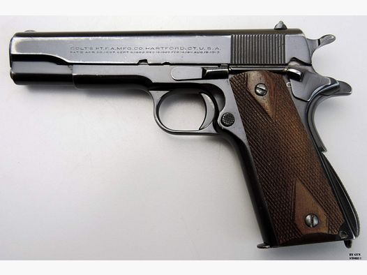 Pistola Colt mod. 1911A1 cal. 45 Acp POLICIA MARITIMA Argentina matr. C6396