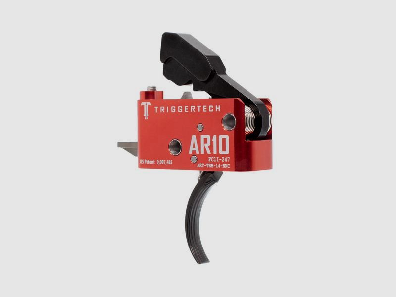 TRIGGERTECH Diamond AR-10 Two Stage Black Curved, Bild 1 von 6