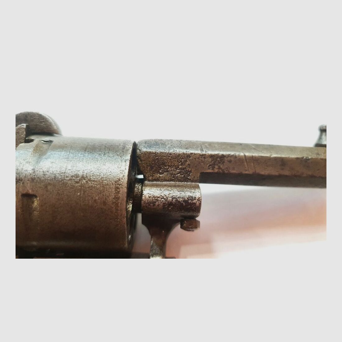 Unbekannt Unbekannter Stiftfeuerrevolver ähnlich Lefaucheux - 7mmLefaucheux