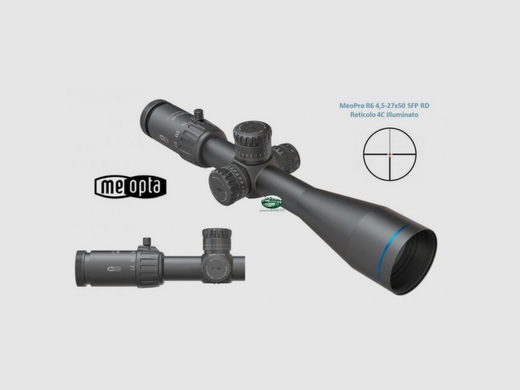 Meopta Optik Meopro R6 4,5-27x50 SFP RD Fadenkreuz 4C Art.394122 MEOPTA, Bild 2 von 2