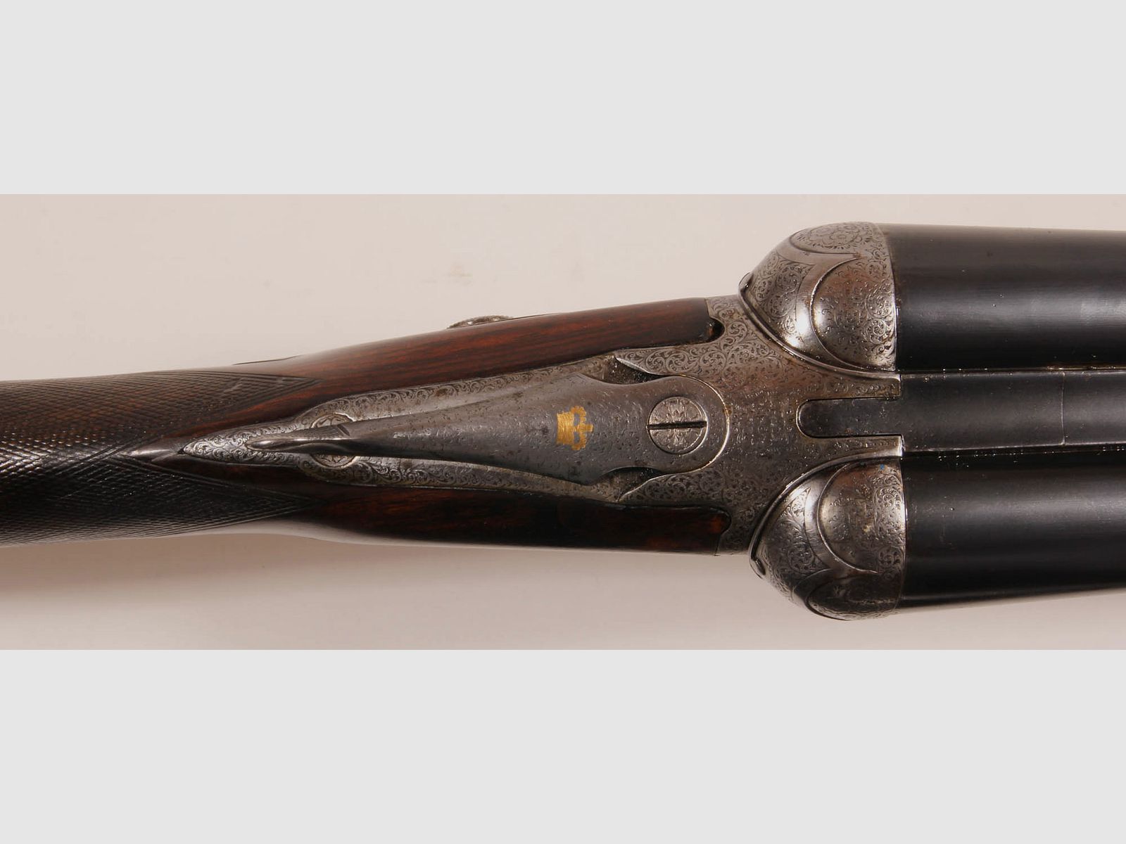Double-barreled shotgun ca. 1890 Article 12915
