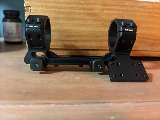 LCM 34/39 mount with 45° offset mount for EFLX & Leupoldt Deltapoint