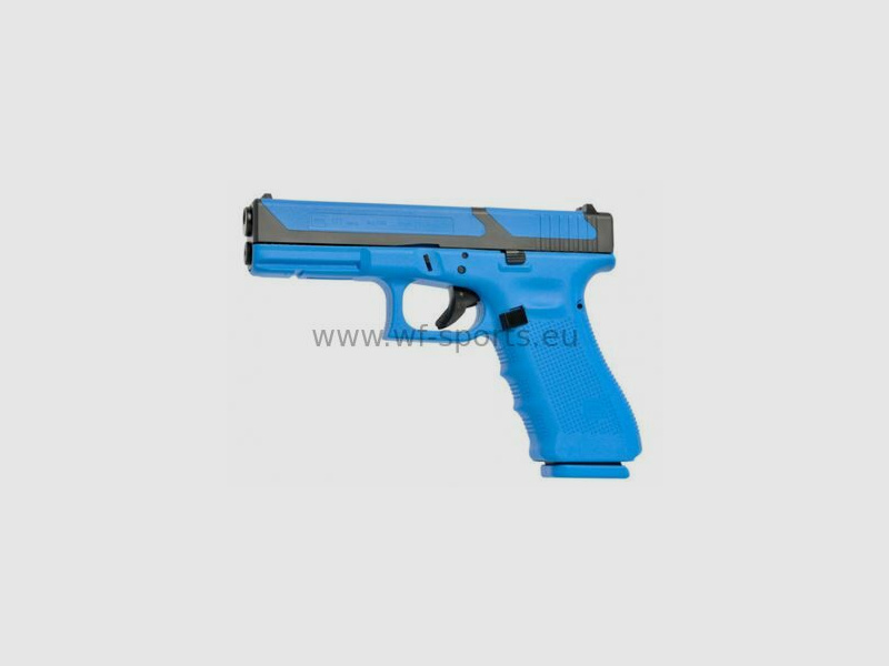 Glock Halb Sl Pist Glock 17T 9mm FX blau