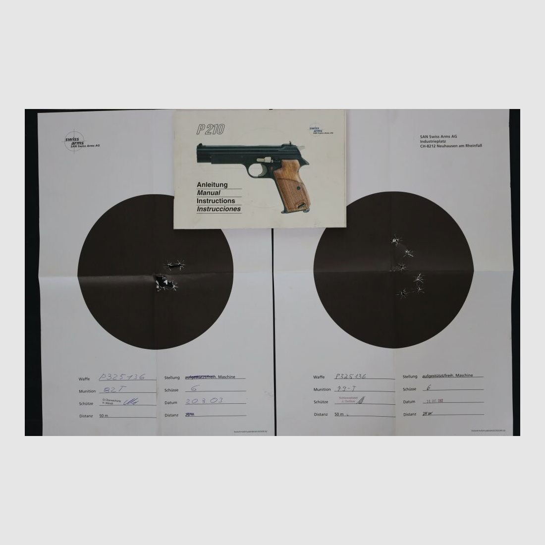 SIG Swiss Arms P210-5 Heavy Frame
