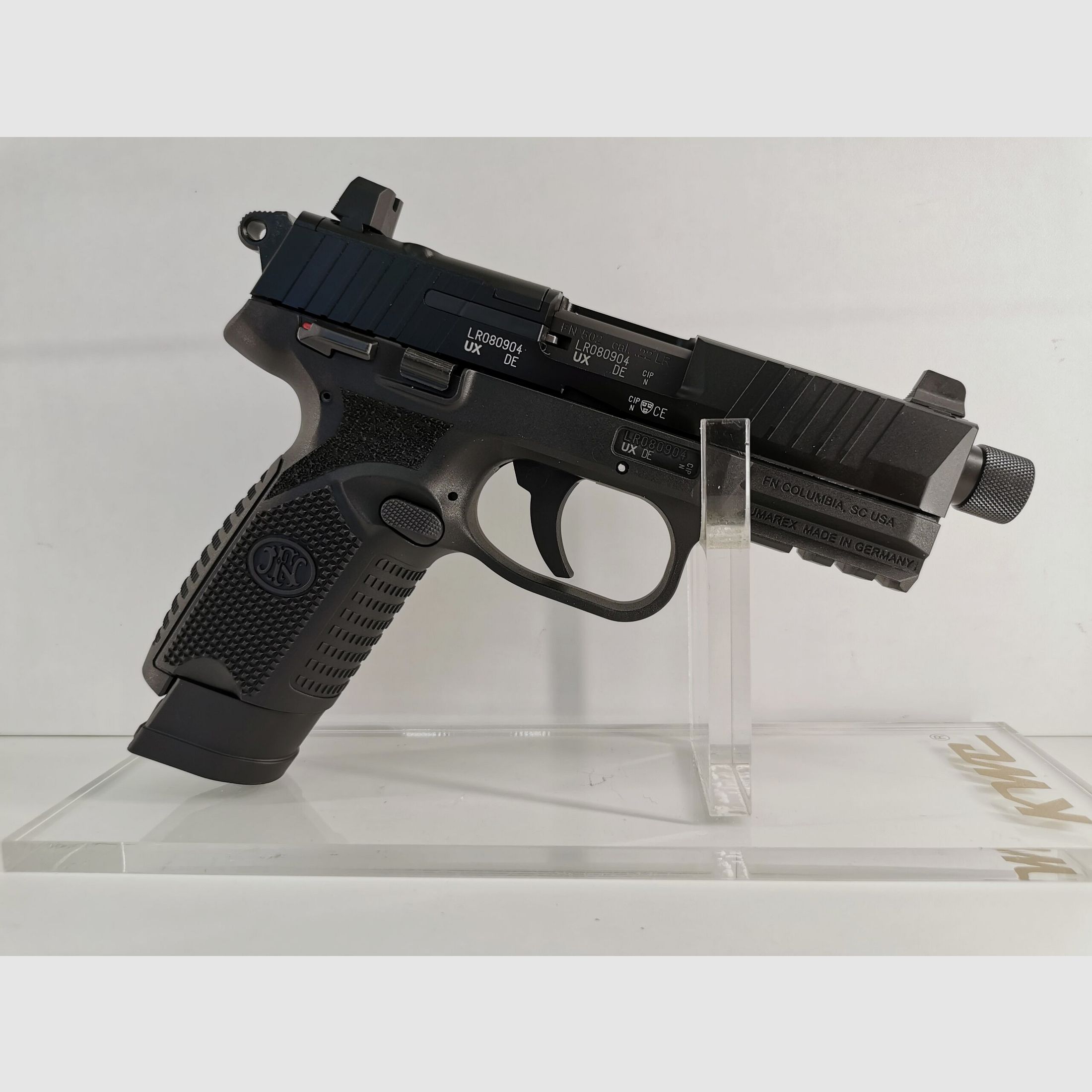 Pistool FN 502T, Kal. .22lr, afbeelding 2 van 2