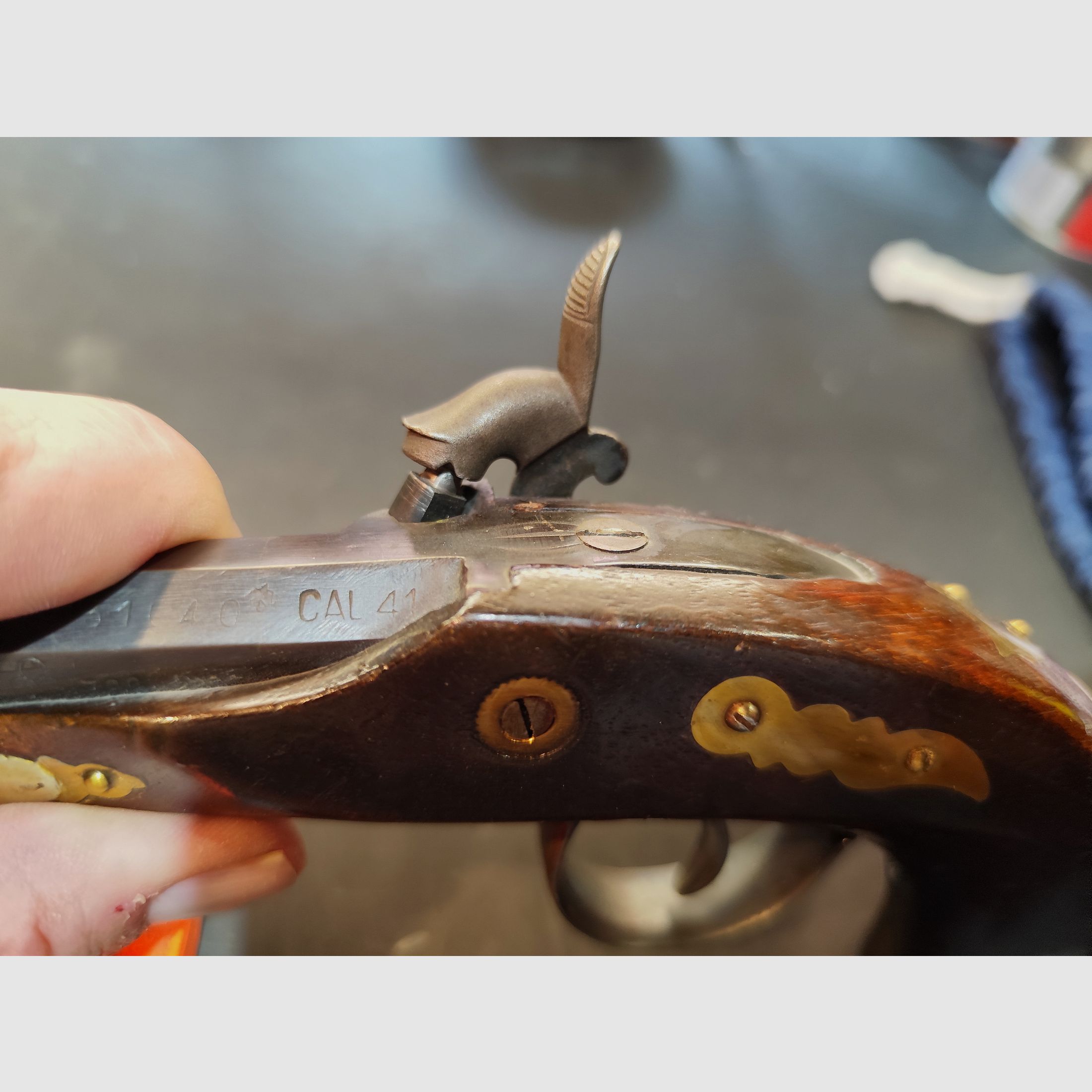 Konvolut Vorderladerpistolen Derringer Philadelphia usw.