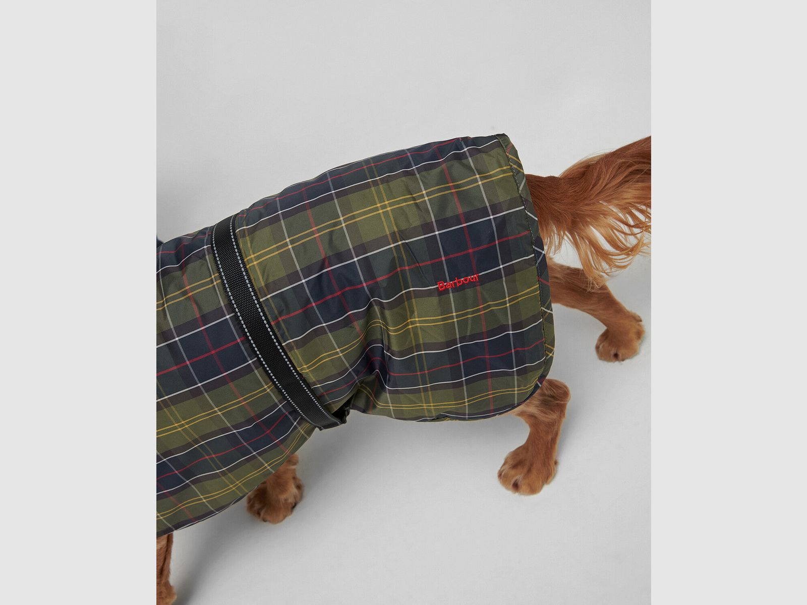 Barbour Tartan Dog Drying Hundemantel