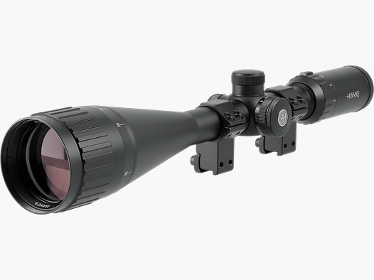 HAWKE Zielfernrohr Fast Mount IR 6-24x50 AO IR Mil Dot – inkl. Montageringe 11 mm