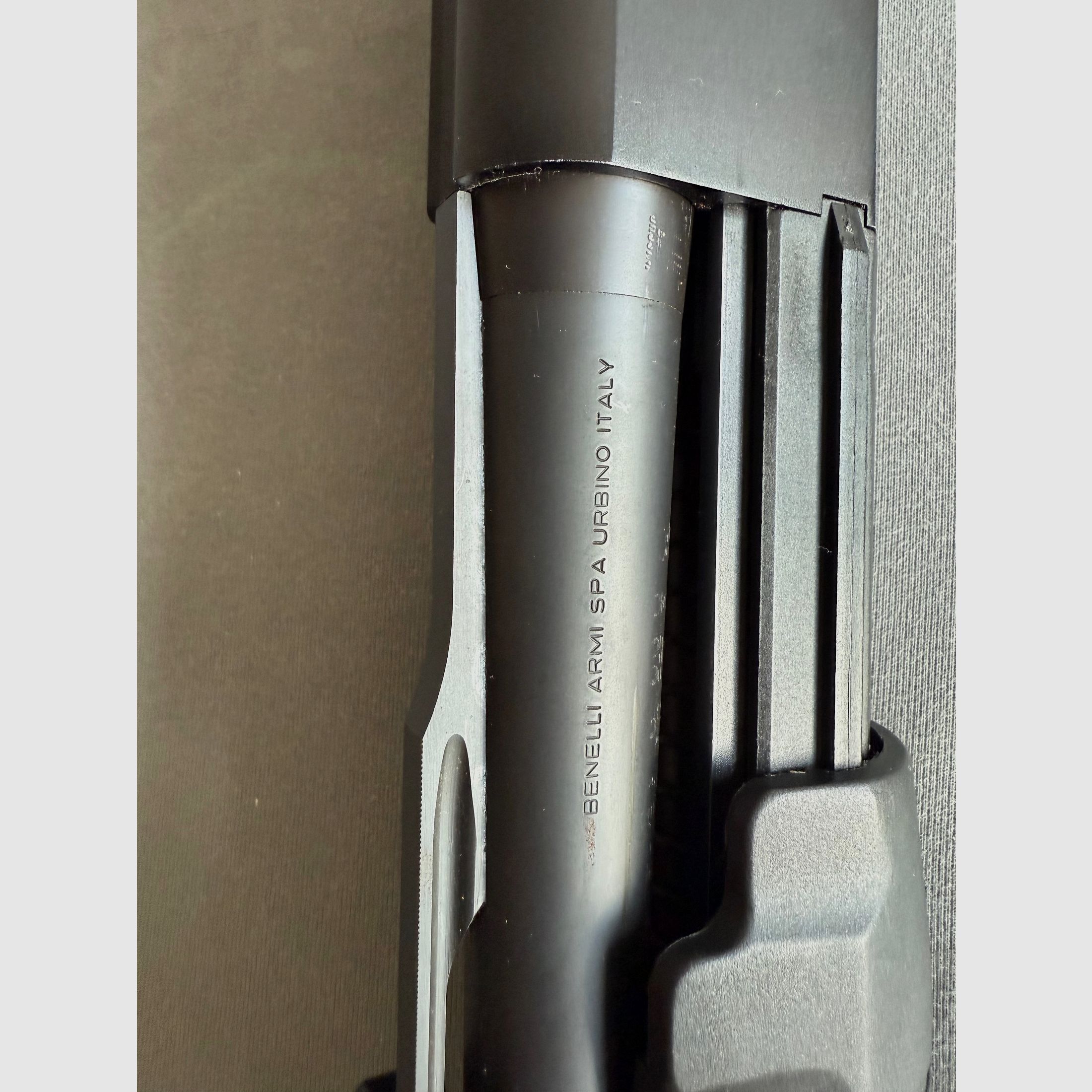 Benelli SLF M3 Super 90 with interchangeable barrel (slug barrel)