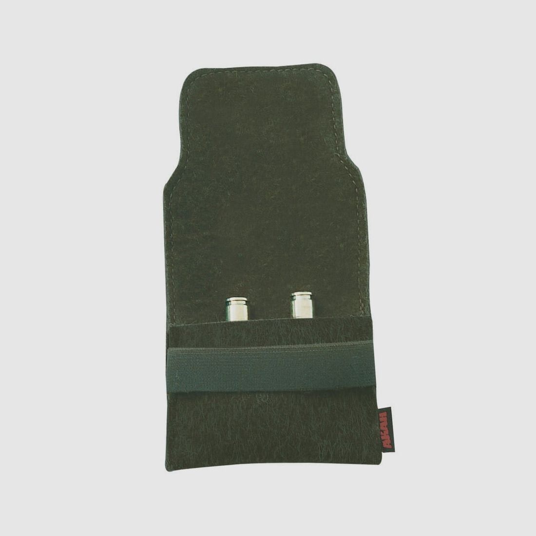 Estuche de fieltro AKAH para 5 cartuchos de bala