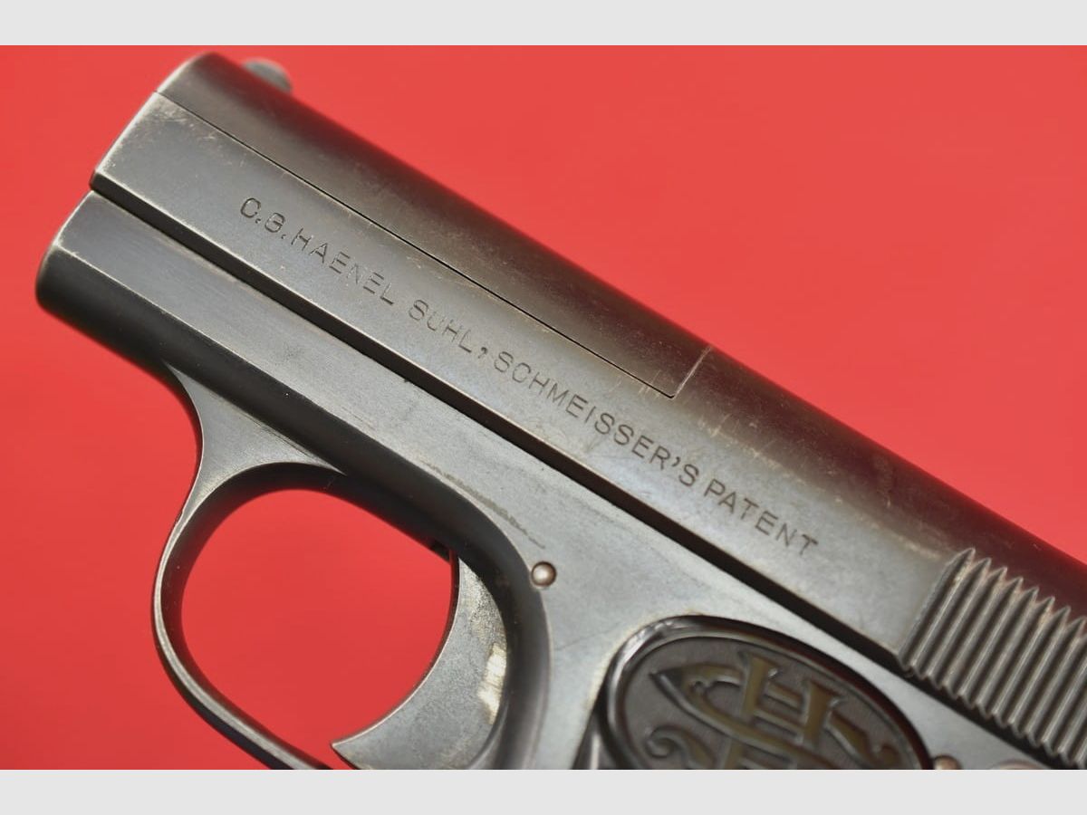 #5183 C.G. HAENEL SCHMEISSER MODEL 1 pistool, kal. 6,35, afbeelding 17 van 20